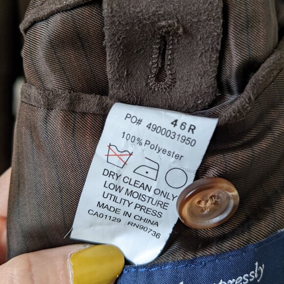 Ralph Lauren 46R Blazer - Brown - Picture 5 of 10